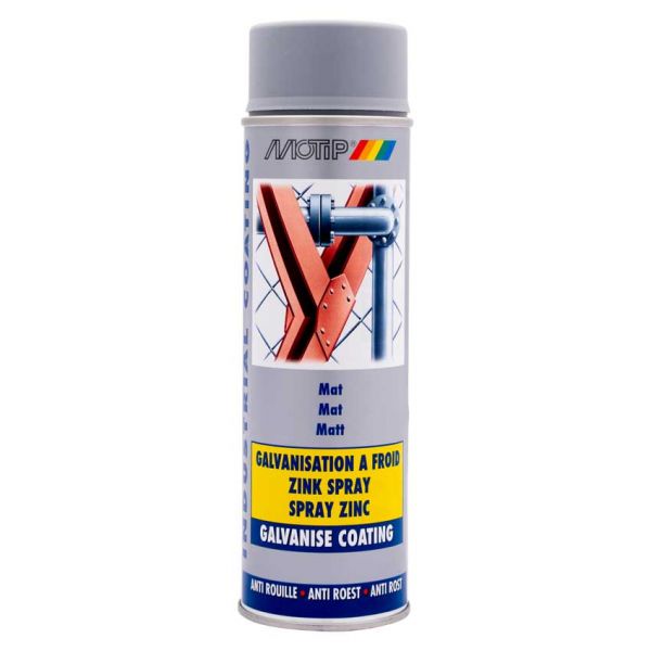 Zinkspray, bus 500 ml motip