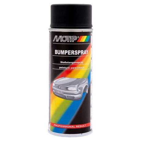 Spuitbus 400ml bumperspray zwart