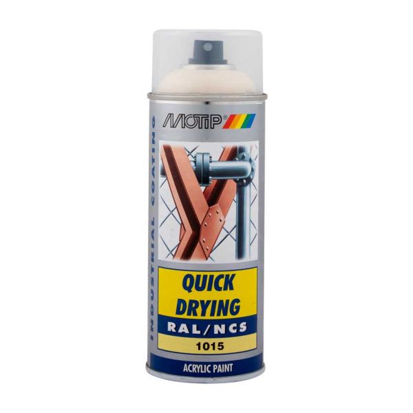 Industrial ral1015 400 ml. motip