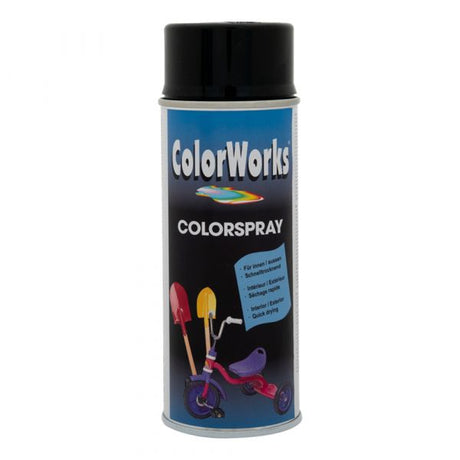 Maxicolor ral9005 zwart hoogglans