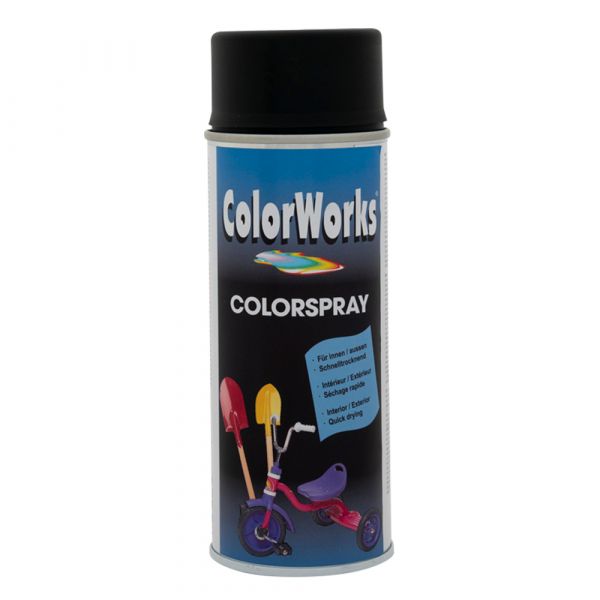 Colorworks zwart zijdeglans