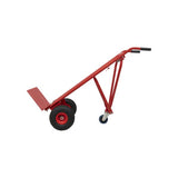 Steekwagen rood + steunwiel.