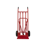 Steekwagen rood + steunwiel.*