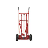 Steekwagen rood + steunwiel.*