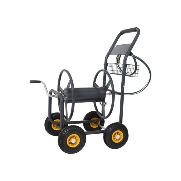 Abi gardengear slangen haspelwagen 4 wielen