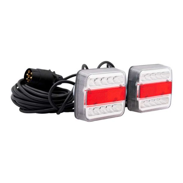 Trailergear TRAILERGEAR Verlichtingsset + magneet LED 7,5 m. 7-polig