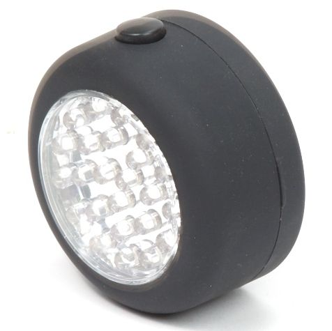 zaklamp rond 24 leds haak oog