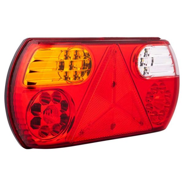 Ac hterlicht 32 led driehoek links