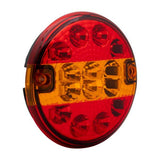 Trailergear achterlicht 140 mm. led plat