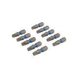 Schroefbit 25 mm tx-30 blauw 10x