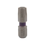 Schroefbit 25 mm tx-40 paars 10x