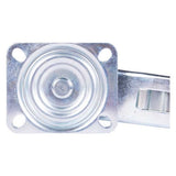 Tarsus zwenkwiel + rem 160 mm. blauw
