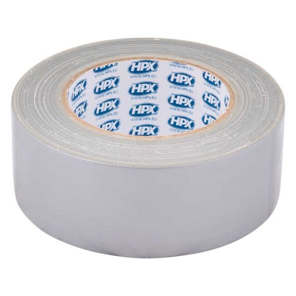 Hpx Duck tape grijs 48mm rol a 25m pantsertape