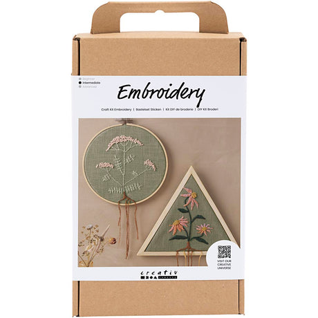 Creativ company https: www.cchobby.nl hobbyset-borduurwerk-borduurframe-dusty-groen-1-doos