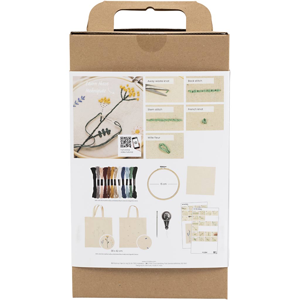 Creativ company https: www.cchobby.nl starter-hobbyset-borduurwerk-bloemen-1-doos