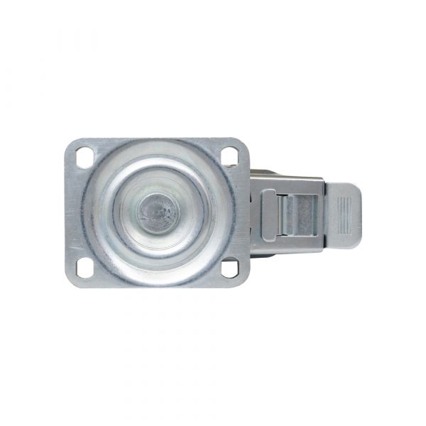 Zwenkwiel 200 mm met rem zwaarlast 800 kg.