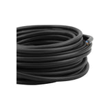 Q-link huishoudsnoer 2x0.75 zwart 10 meter.