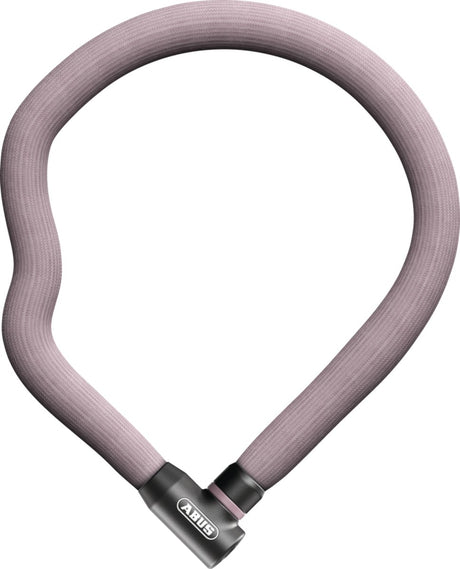 Abus fietsslot kettingslot - goose lock 4204k - security level 6 - roze - 110 cm - geschikt voor elektrische fietsen en stadsfietsen