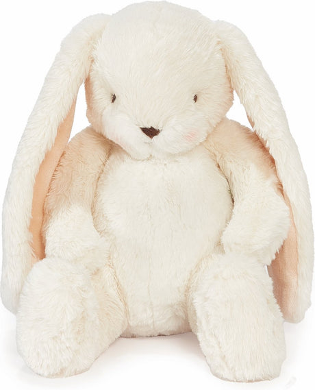Bunnies by the bay nibble konijn - knuffeldier - geborduurde details - 30 cm - creme