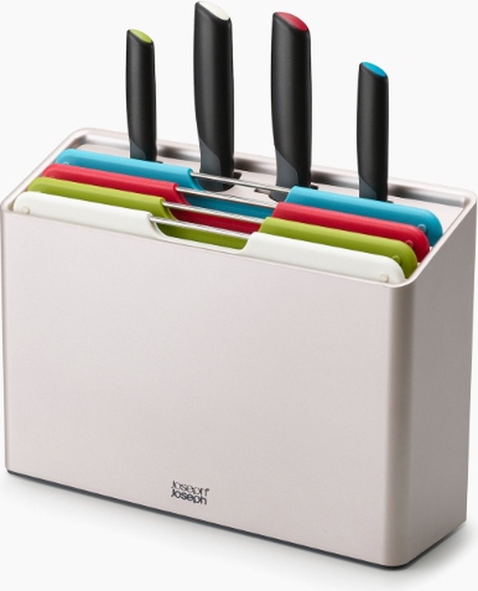 Joseph joseph folio snijplank - met messen - set van 8 stuks