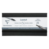 Clairefontaine • layout alcohol markers boek 220g 11x22cm 25x