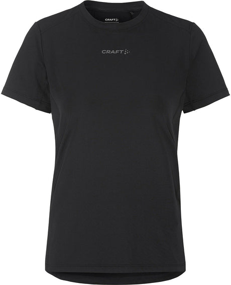 Craft adv essence 2 hardloopshirt dames - zwart | maat: m