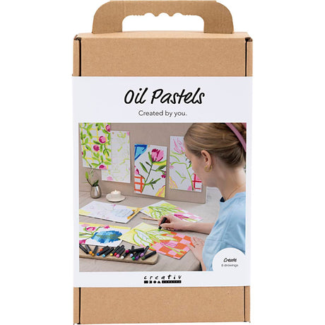 Creativ company https: www.cchobby.nl hobbyset-oliepastel-bloemen-diverse-kleuren-1-doos