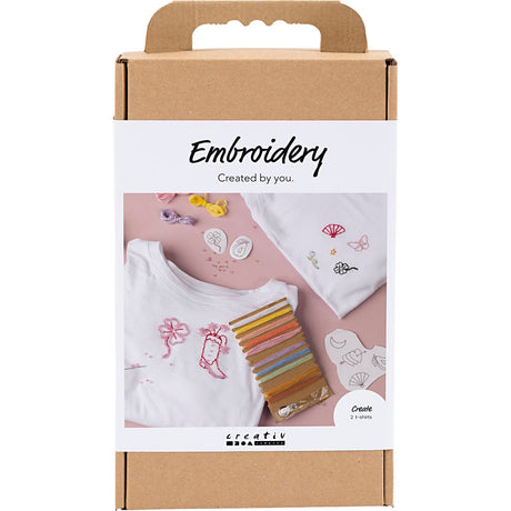 Creativ company https: www.cchobby.nl hobbyset-borduurwerk-t-shirt-wit-1-doos