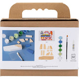 Creativ company https: www.cchobby.nl mini-hobbyset-schilderen-vliegtuig-blauw-groen-harmonie-1-doos