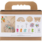 Https: www.cchobby.nl mini-hobbyset-borduurwerk-vlinder-schelp-regenboog-diverse-kleuren-1-doos