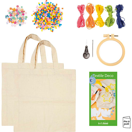 Creativ company https: www.cchobby.nl mijn-knutselstation-textieldecoratie-diverse-kleuren-1-doos