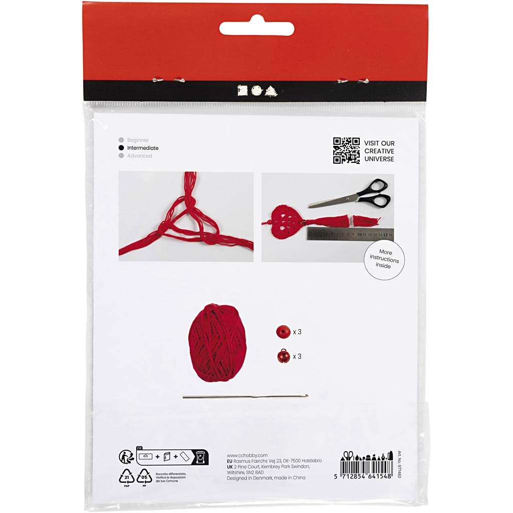 Https: www.cchobby.nl mini-hobbyset-haken-harten-1-doos