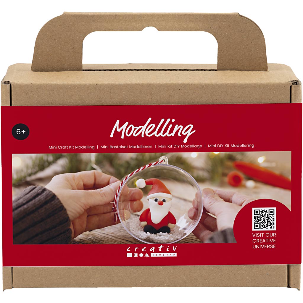 Https: www.cchobby.nl mini-hobbyset-boetseren-kerstman-rood-wit-1-doos