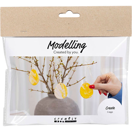 Creativ company https: www.cchobby.nl mini-hobbyset-boetseren-ei-lichtgeel-pastelkleuren-1-doos