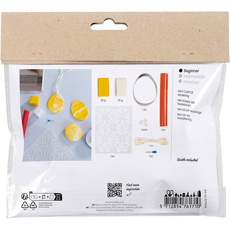 Creativ company https: www.cchobby.nl mini-hobbyset-boetseren-ei-lichtgeel-pastelkleuren-1-doos