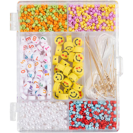 Creativ company https: www.cchobby.nl creatieve-box-sieraden-regenboogmix-ca-1800-stuk-regenboogkleuren-1-doos