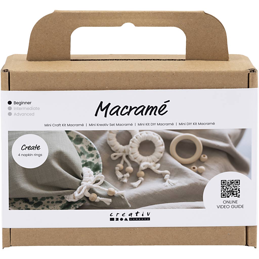 Https: www.cchobby.nl mini-hobbyset-macrame-servetring-off-white-1-doos