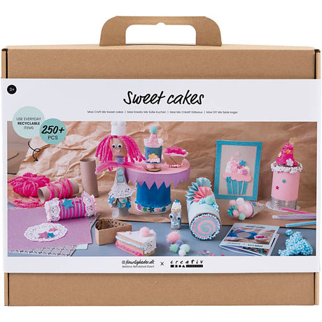 Creative company http: www.cchobby.nl maxi-creatieve-box-lekkere-taarten-taart-en-zoetigheid-diverse-kleuren-1-doos