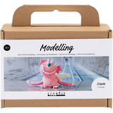 Creativ company https: www.cchobby.nl mini-hobbyset-boetseren-monster-sally-lichtroze-1-doos