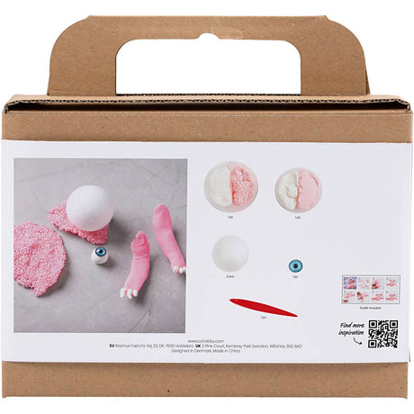 Creativ company https: www.cchobby.nl mini-hobbyset-boetseren-monster-sally-lichtroze-1-doos