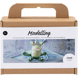 Creativ company https: www.cchobby.nl mini-hobbyset-boetseren-monster-lulu-lichtgroen-donkergroen-1-doos