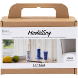 Creativ company https: www.cchobby.nl mini-hobbyset-boetseren-kandelaar-ultra-marine-1-doos