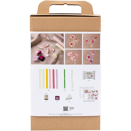 Creativ company http: www.cchobby.nl hobbyset-crepepapier-bloem-pastelkleuren-1-doos