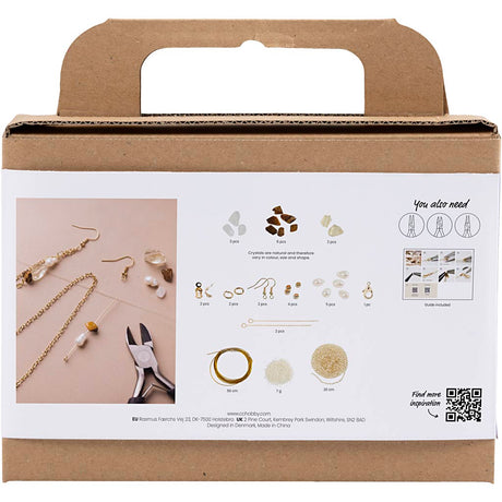 Creative company https: www.cchobby.nl mini-hobbyset-sieraden-kristal-halsketting-en-oorbellen-1-doos