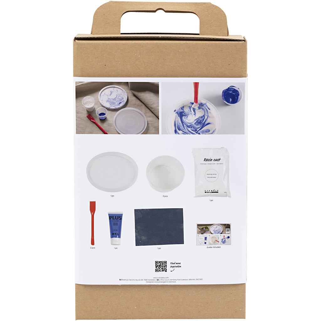 Creativ company https: www.cchobby.nl hobbyset-hars-gieten-rond-dienblad-met-marmereffect-blauw-wit-1-doos