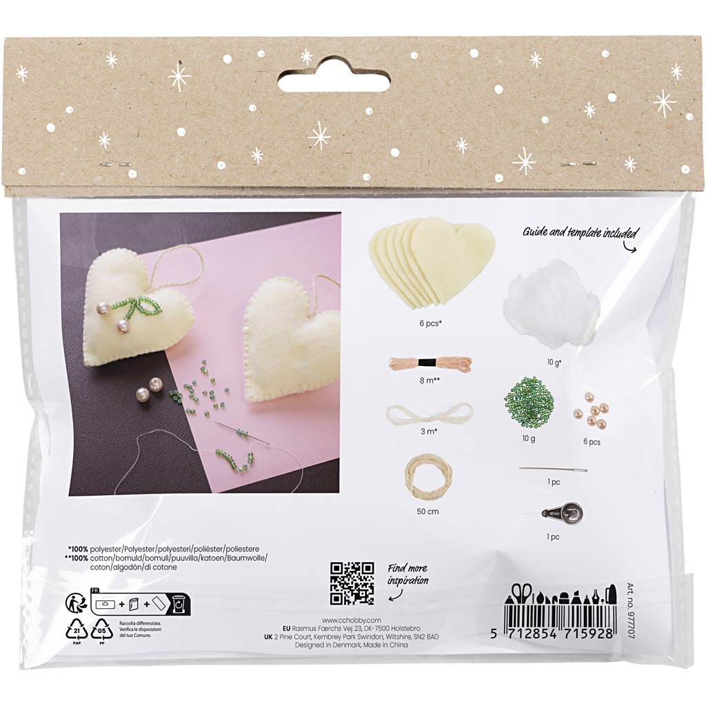 Creativ company https: www.cchobby.nl mini-hobbyset-naaien-harten-off-white-1-doos