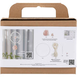Creativ company https: www.cchobby.nl mini-hobbyset-macrame-dromenvanger-met-rozenkwarts-lichtroze-wit-1-doos