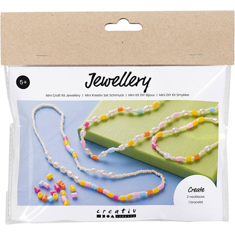 Creativ company https: www.cchobby.nl mini-hobbyset-sieraden-halskettingen-en-armband-diverse-kleuren-1-doos