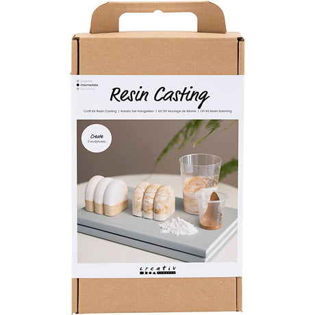 Creativ company http: www.cchobby.nl hobbyset-hars-gieten-beeldje-beige-off-white-1-doos