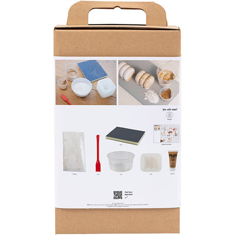 Creativ company http: www.cchobby.nl hobbyset-hars-gieten-beeldje-beige-off-white-1-doos